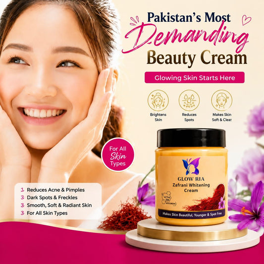 Zafrani Whitening Cream with Serum 250g – Skin Brightening Cream