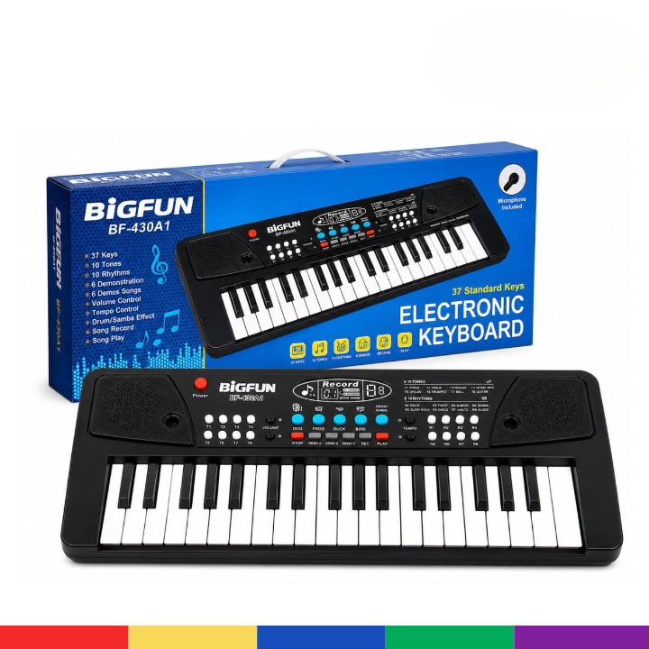 Electronic Keyboard Piano 37-Key– Musical Toy